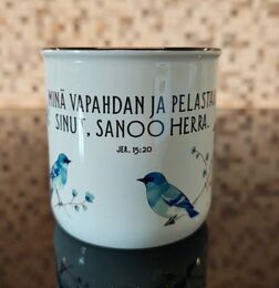 Muki - Minä  vapahdan ja pelastan - sininen